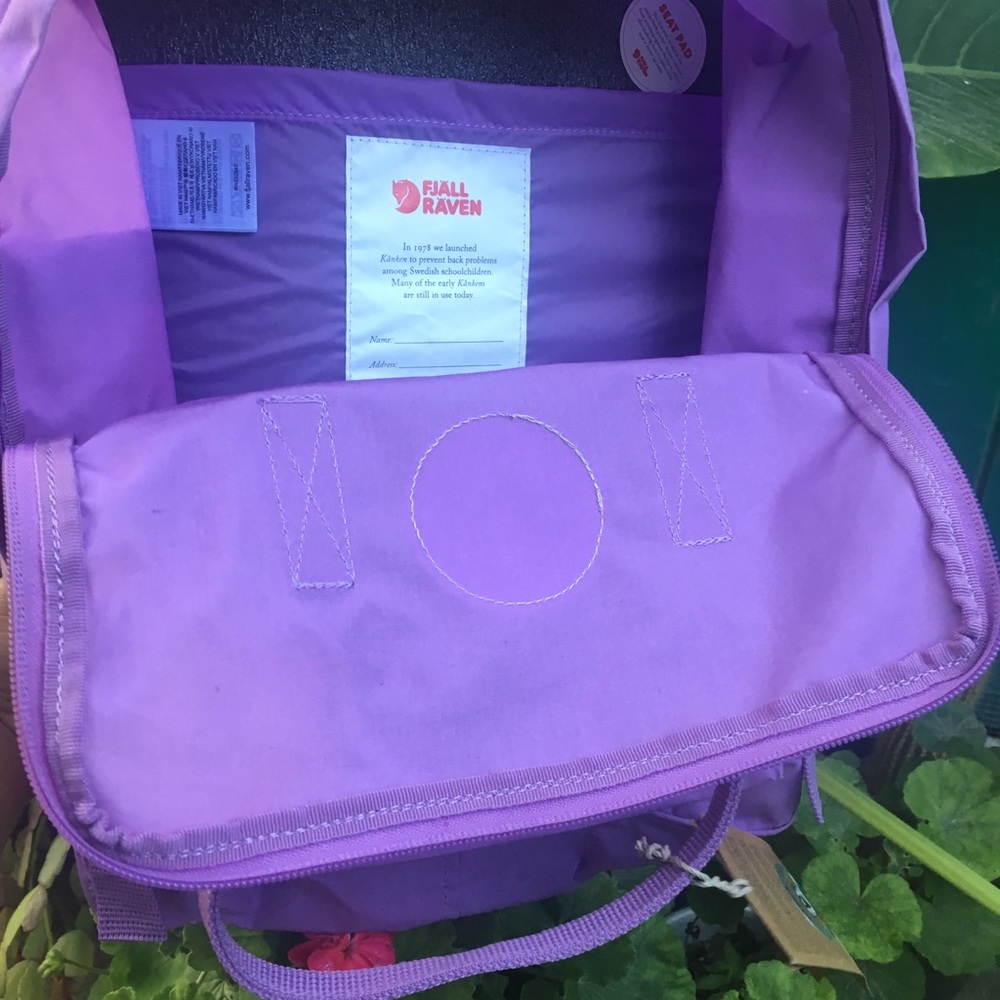 Fjall Raven Kanken Standard Backpack Orchid - Picture 5 of 8